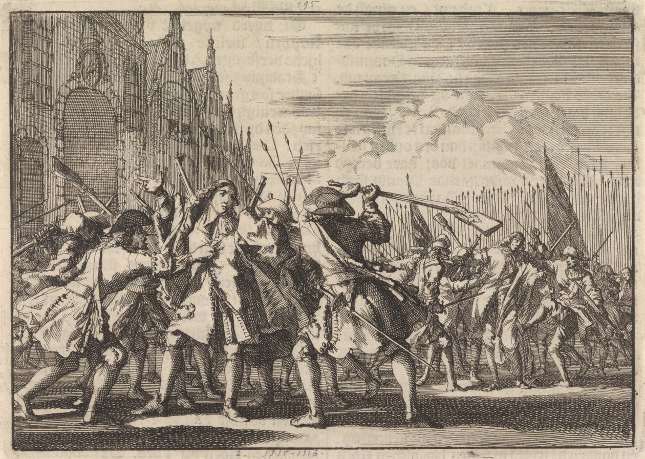 De Wittin veljien murha, 1672 tekijältä Jan Luyken