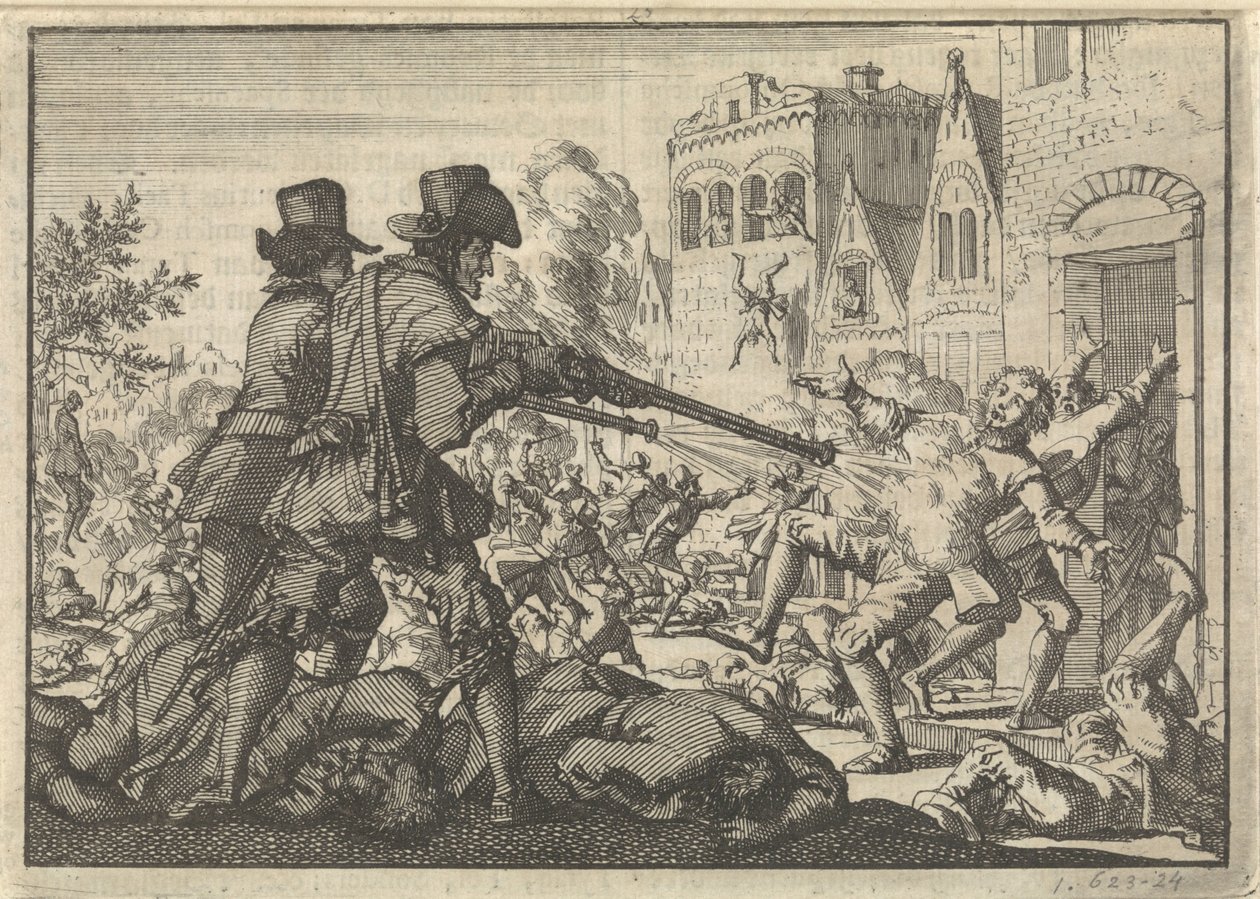 Reformoidun murha Tiranossa, 1620 tekijältä Jan Luyken