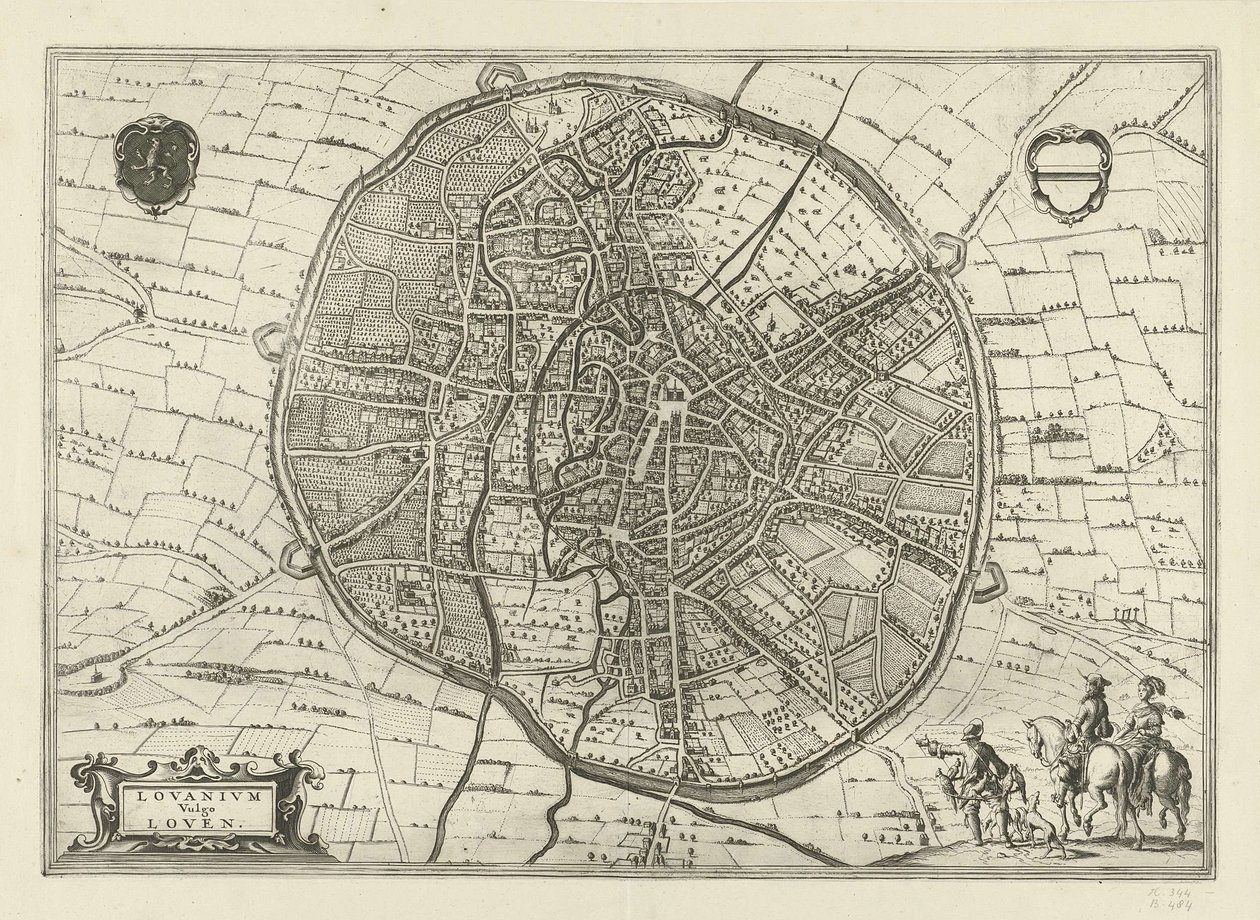 Leuvenin suunnitelma, 1581 tekijältä Jan Luyken