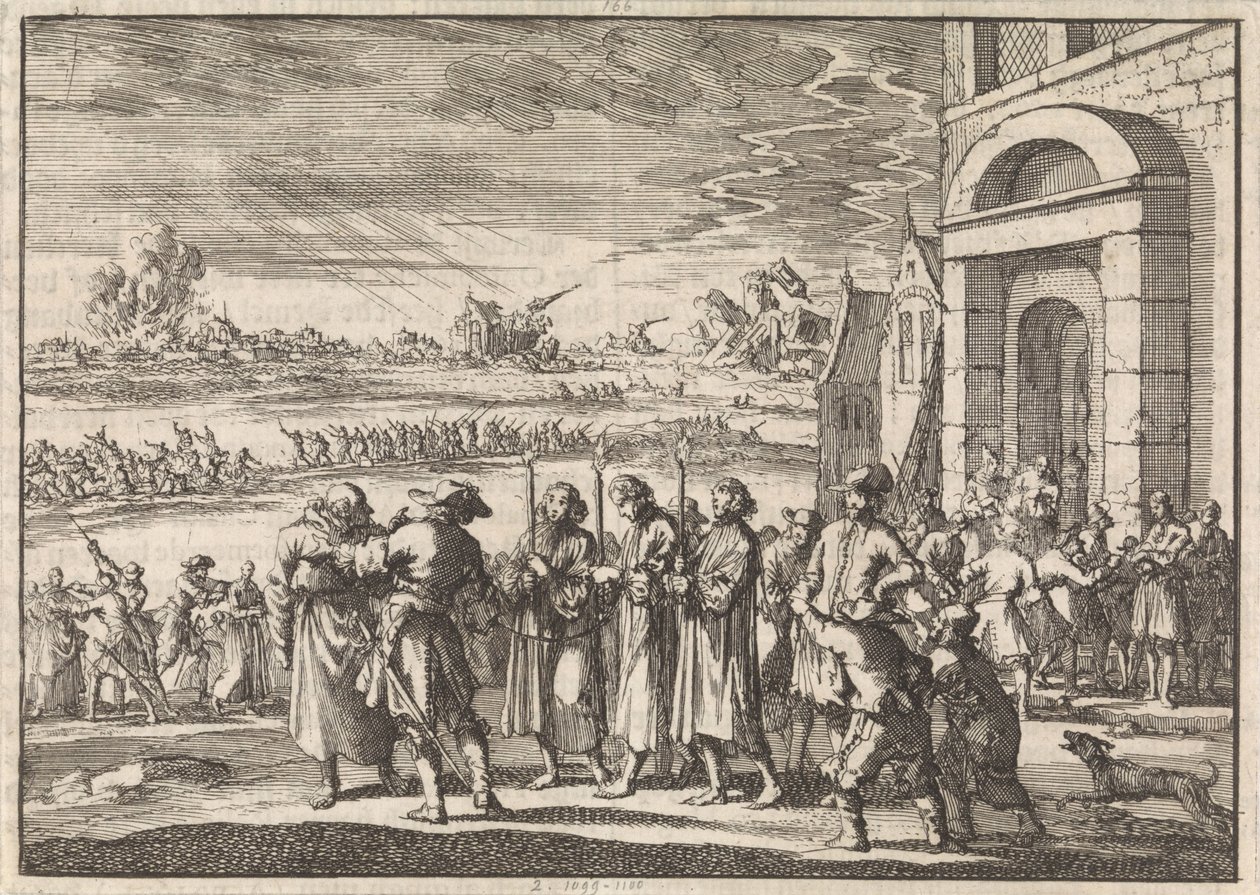 Protestanttien vaino Ranskassa, 1672 tekijältä Jan Luyken