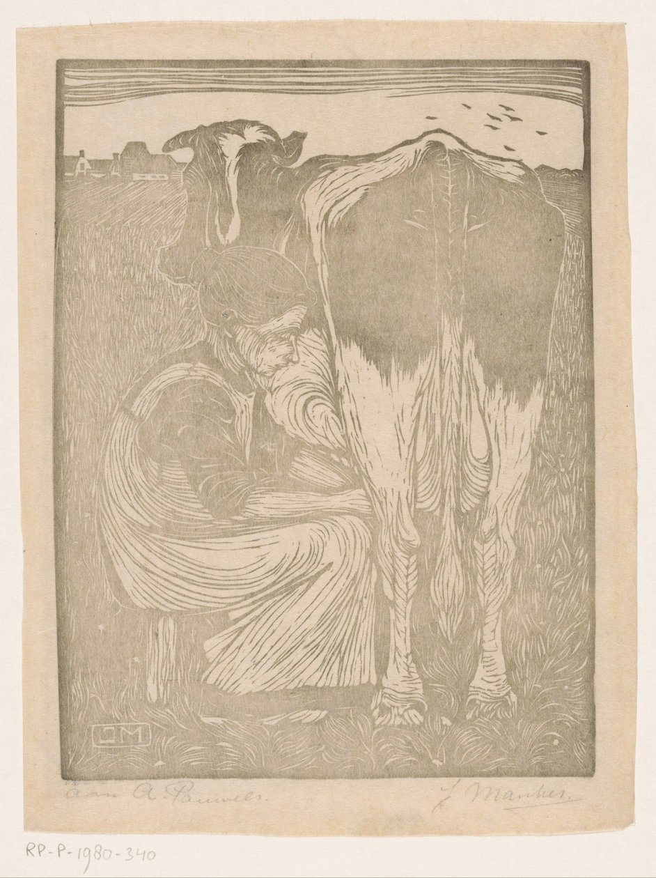 Karjakko tekijältä Jan Mankes (signed by artist)
