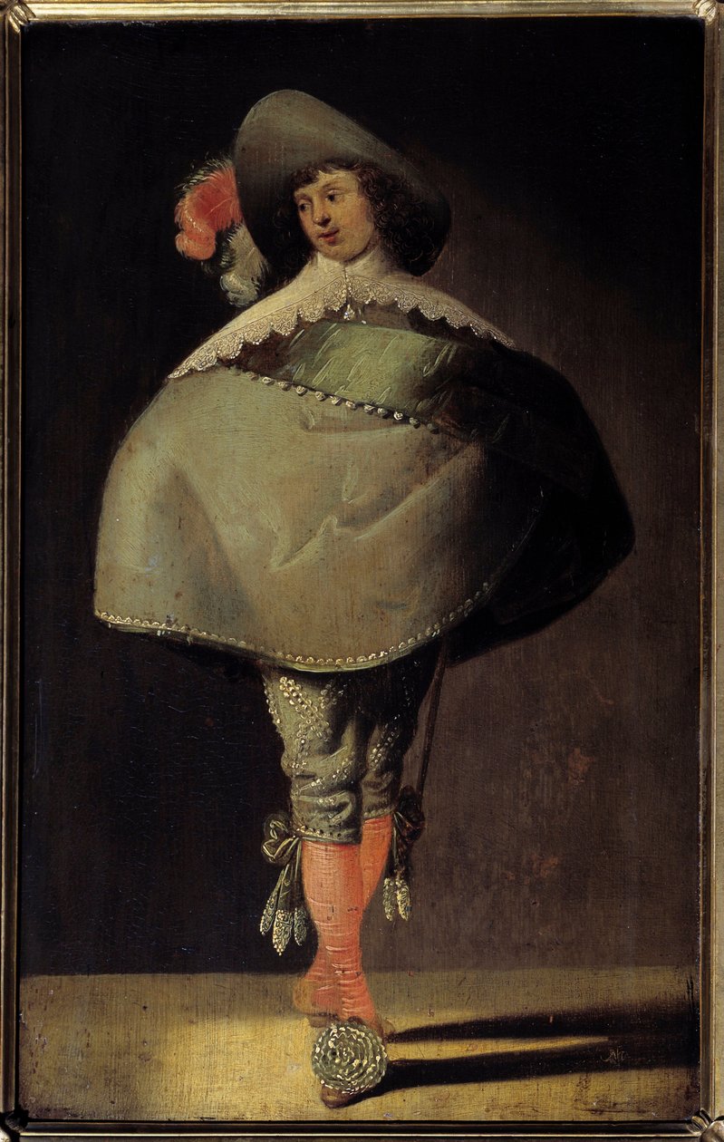 Nuori herrasmies. Jan Martszen de Jongen (1609 - 1647) maalaus tekijältä Jan Martszen de Jonge