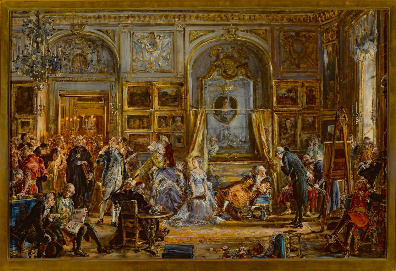 Toukokuun 3. päivän perustuslaki. Nelivuotinen sejm. Koulutuskomissio. Puolan jako. R.P. 1795 tekijältä Jan Matejko