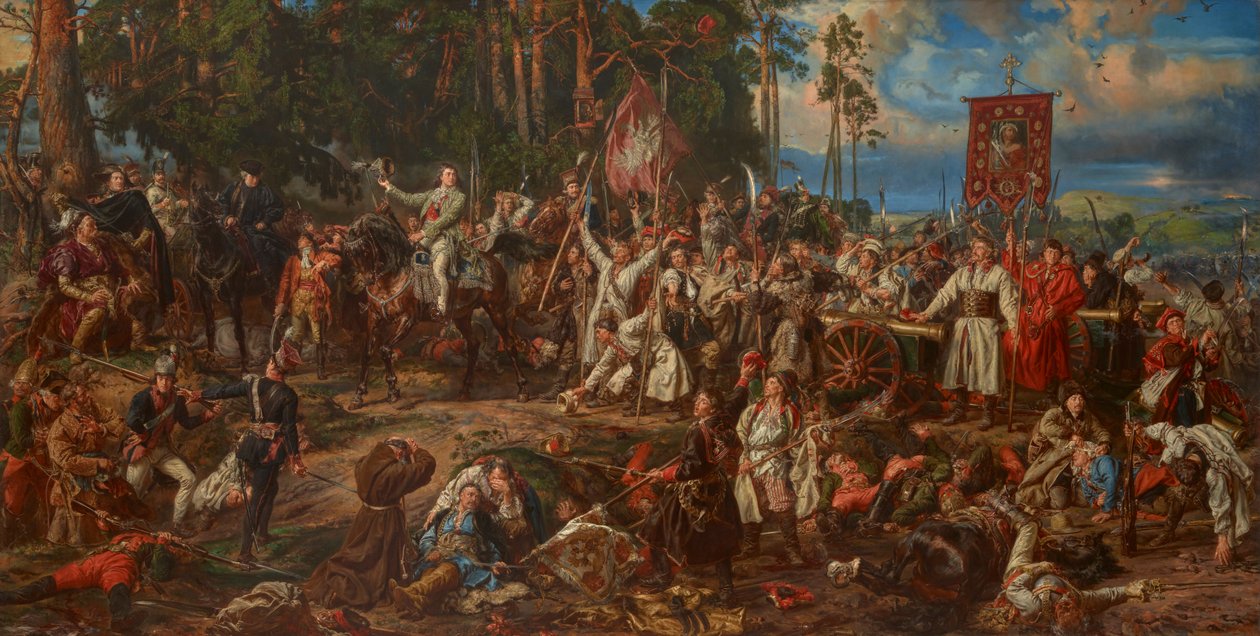 Kościuszko Racławicessa tekijältä Jan Matejko