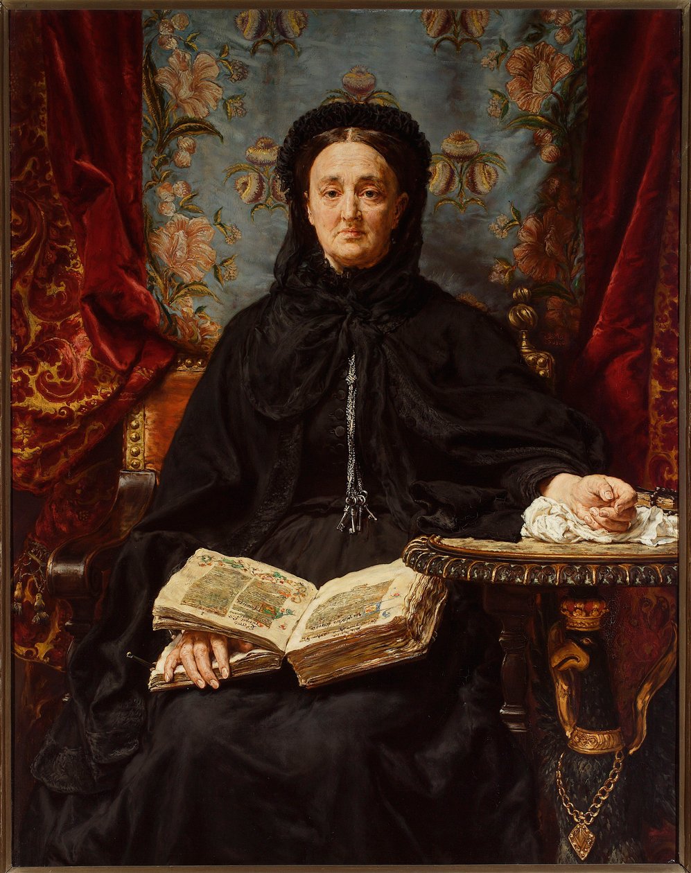 Katarzyna Branicki Potockan (1825–1907), Adamin vaimon, muotokuva tekijältä Jan Matejko