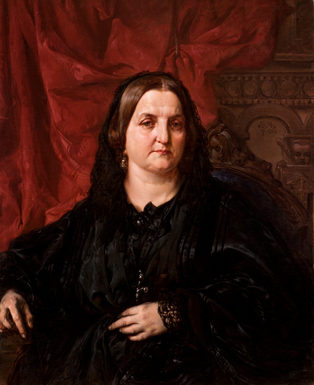 Paulina Giebułtowska - muotokuva tekijältä Jan Matejko