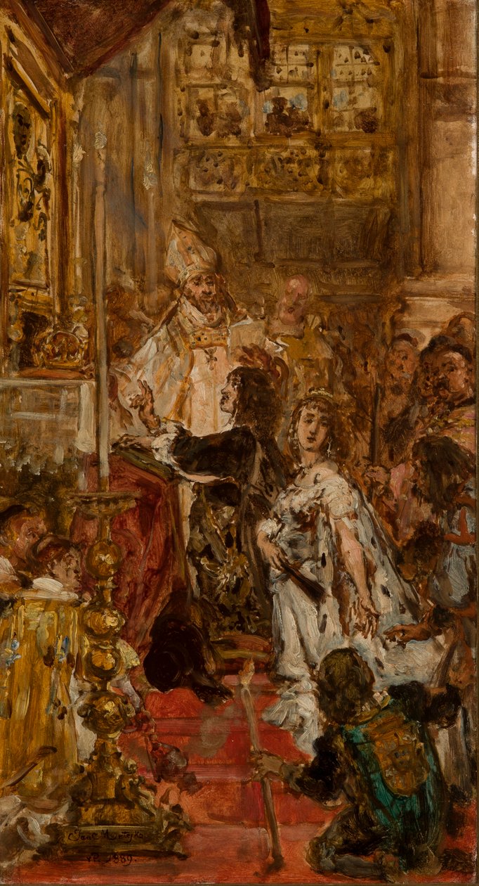 Jan Kazimierzin avioliitot tekijältä Jan Matejko