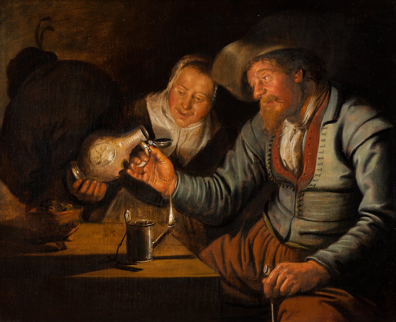 Viisi aistia: Näkö, 1637 tekijältä Jan Miense Molenaer