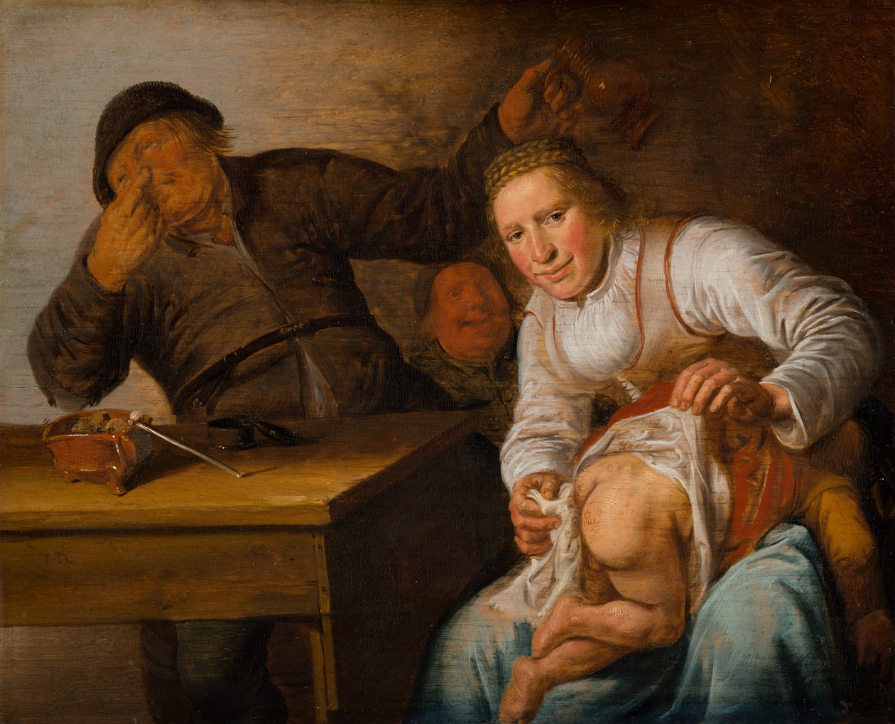 Viisi aistia: Haju, 1637 tekijältä Jan Miense Molenaer