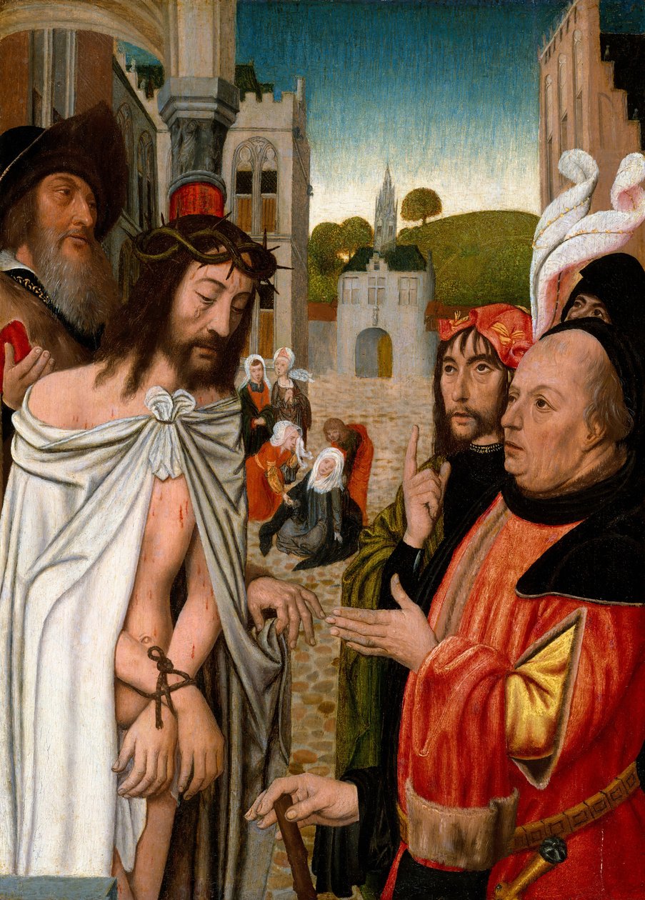 Kristus näytettiin kansalle, 1510-1515. tekijältä Jan Mostaert