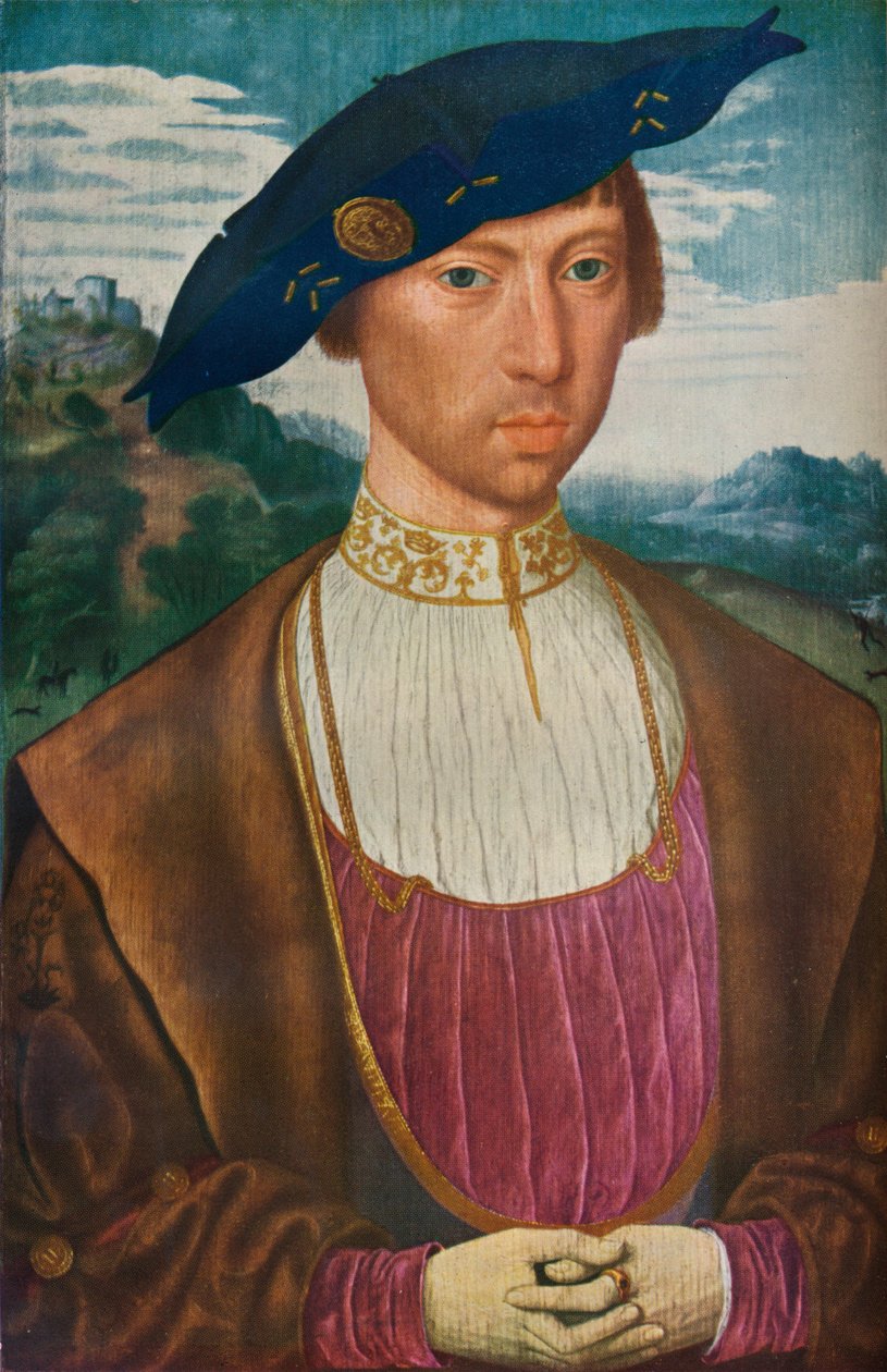 Joost van Bronckhorstin muotokuva, c1520 tekijältä Jan Mostaert
