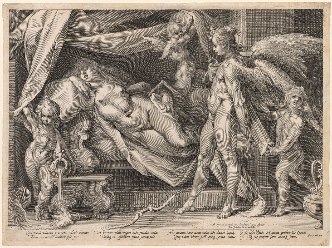 Cupid ja Psyche tekijältä Jan Muller