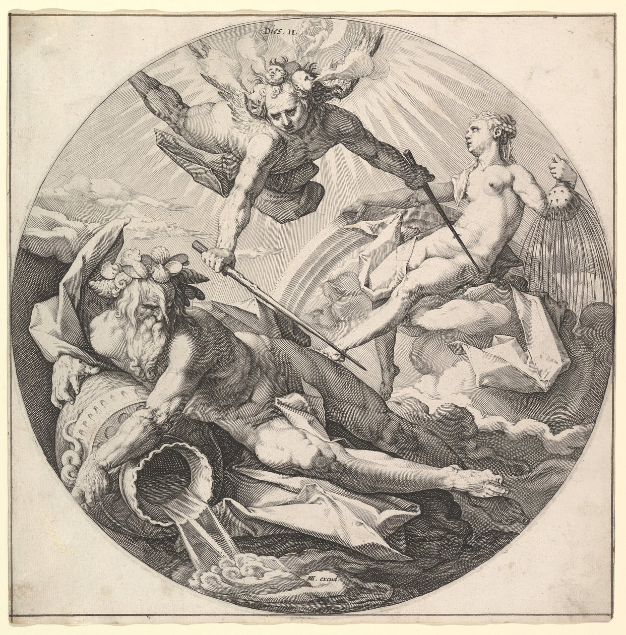 The Second Day Dies II, sarjasta The Creation of the World, n. 1594. tekijältä Jan Muller