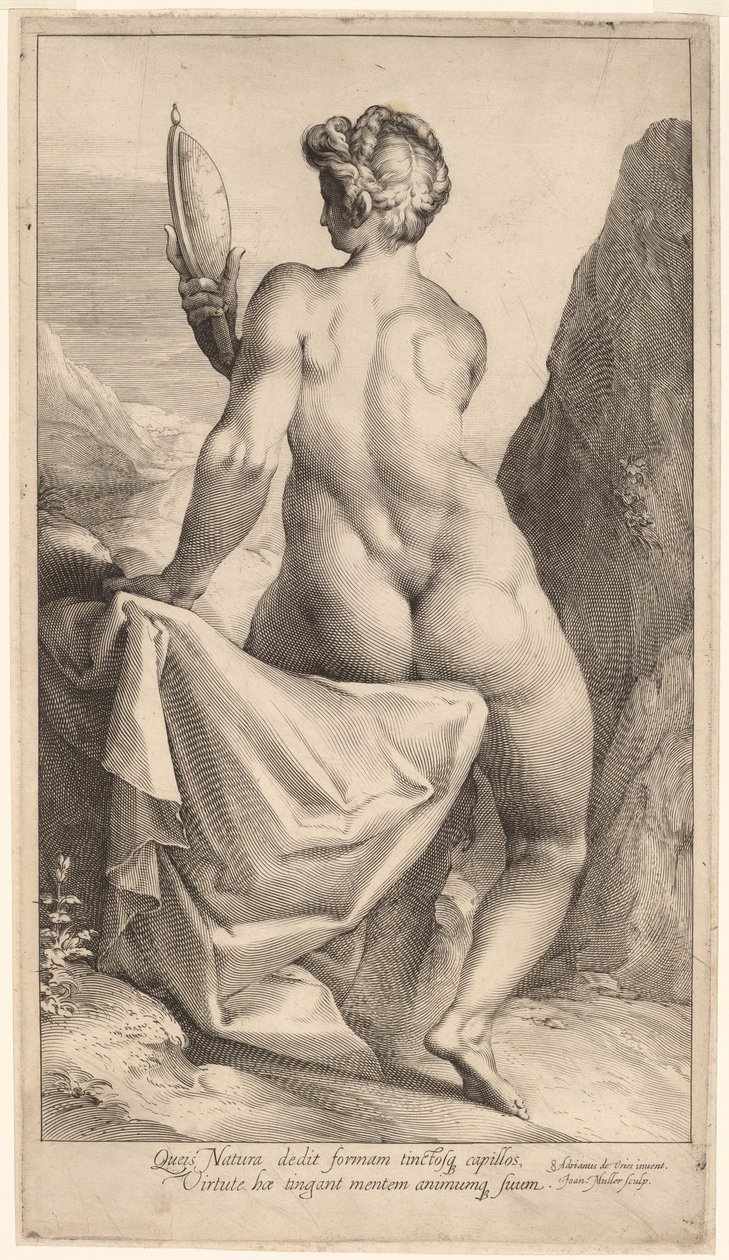Varovaisuutta tekijältä Jan Muller, after Adriaen de Vries