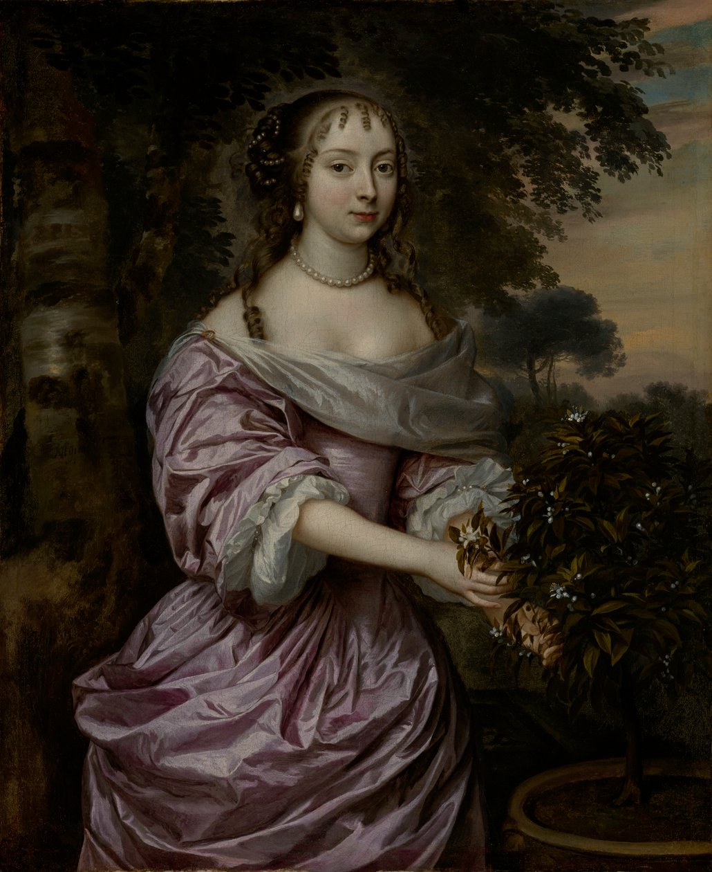 Naisen muotokuva, 1660-luku tekijältä Jan Mytens or Mijtens