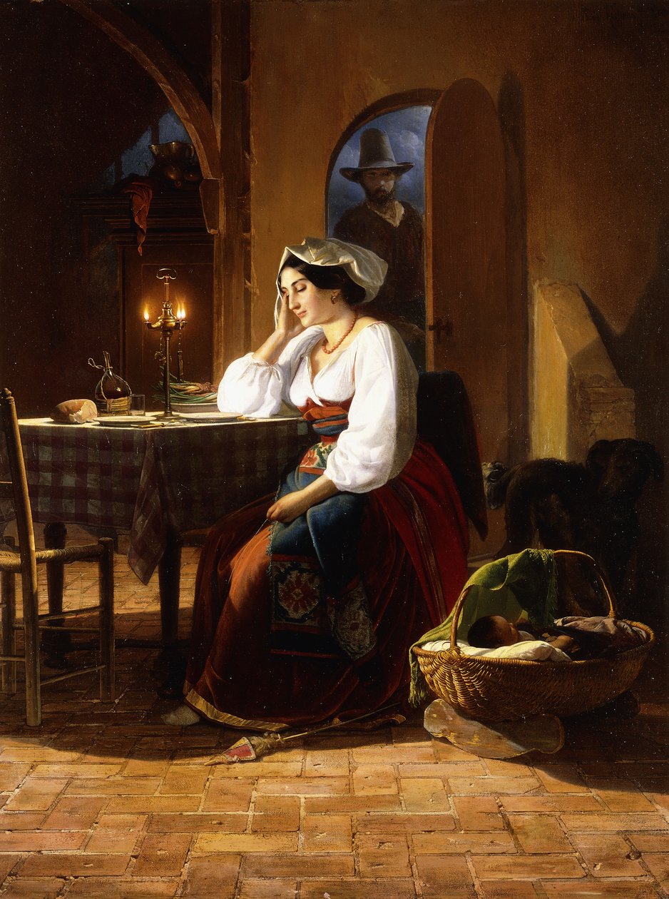 Myöhäinen koti, 1854 tekijältä Jan Philip Koelman
