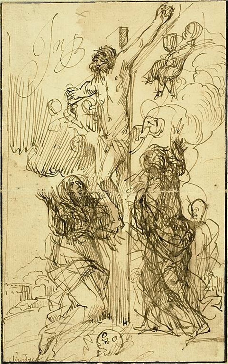 Ristiinnaulitseminen tekijältä Jan Philipsz. van Bouckhorst