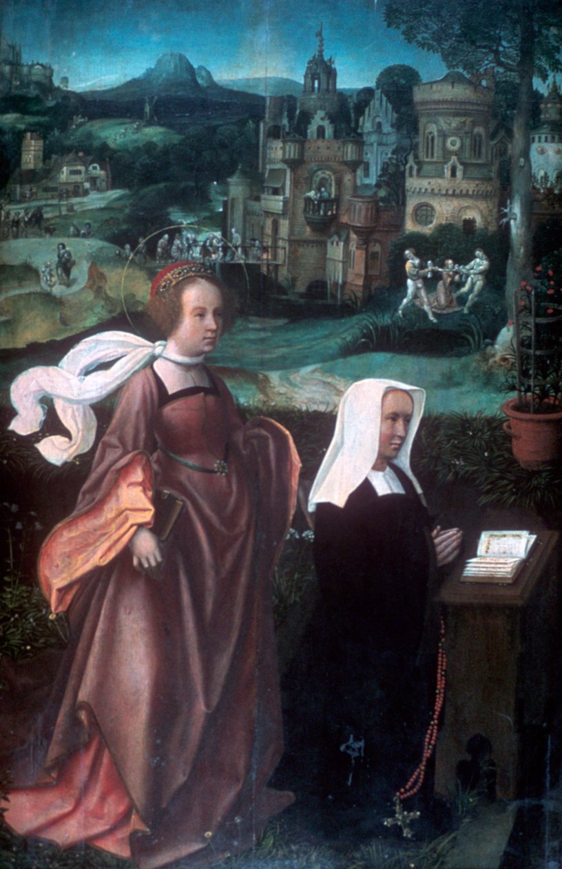 Saint Godelieve, 1485-1529 tekijältä Jan Provoost