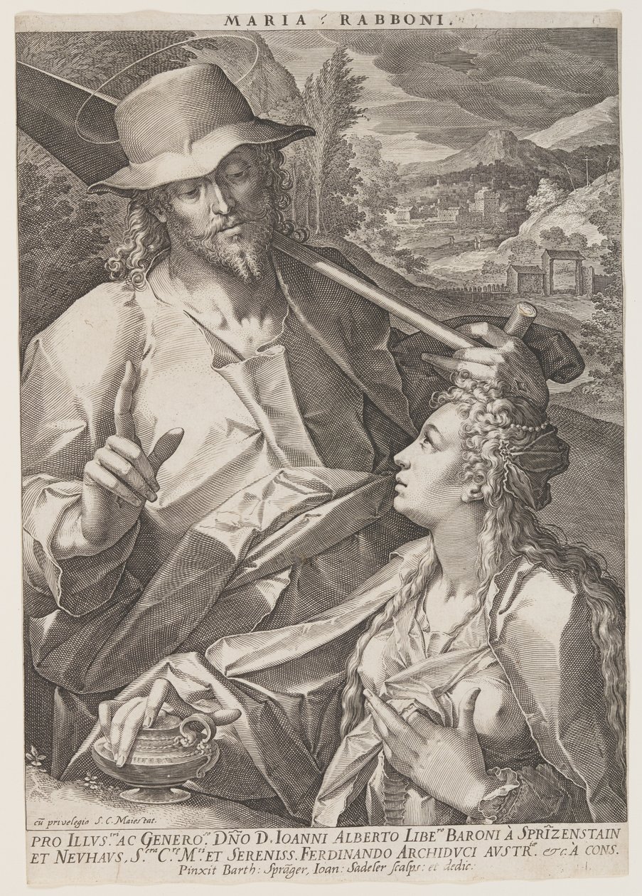 Noli Me Tangere tekijältä Jan Sadeler I