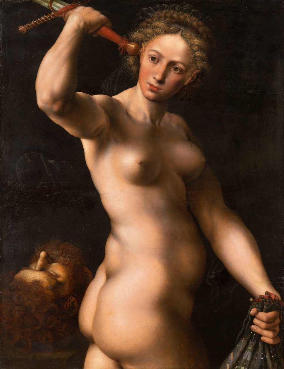 Judith, noin 1540 (öljy paneelille) tekijältä Jan Sanders van Hemessen