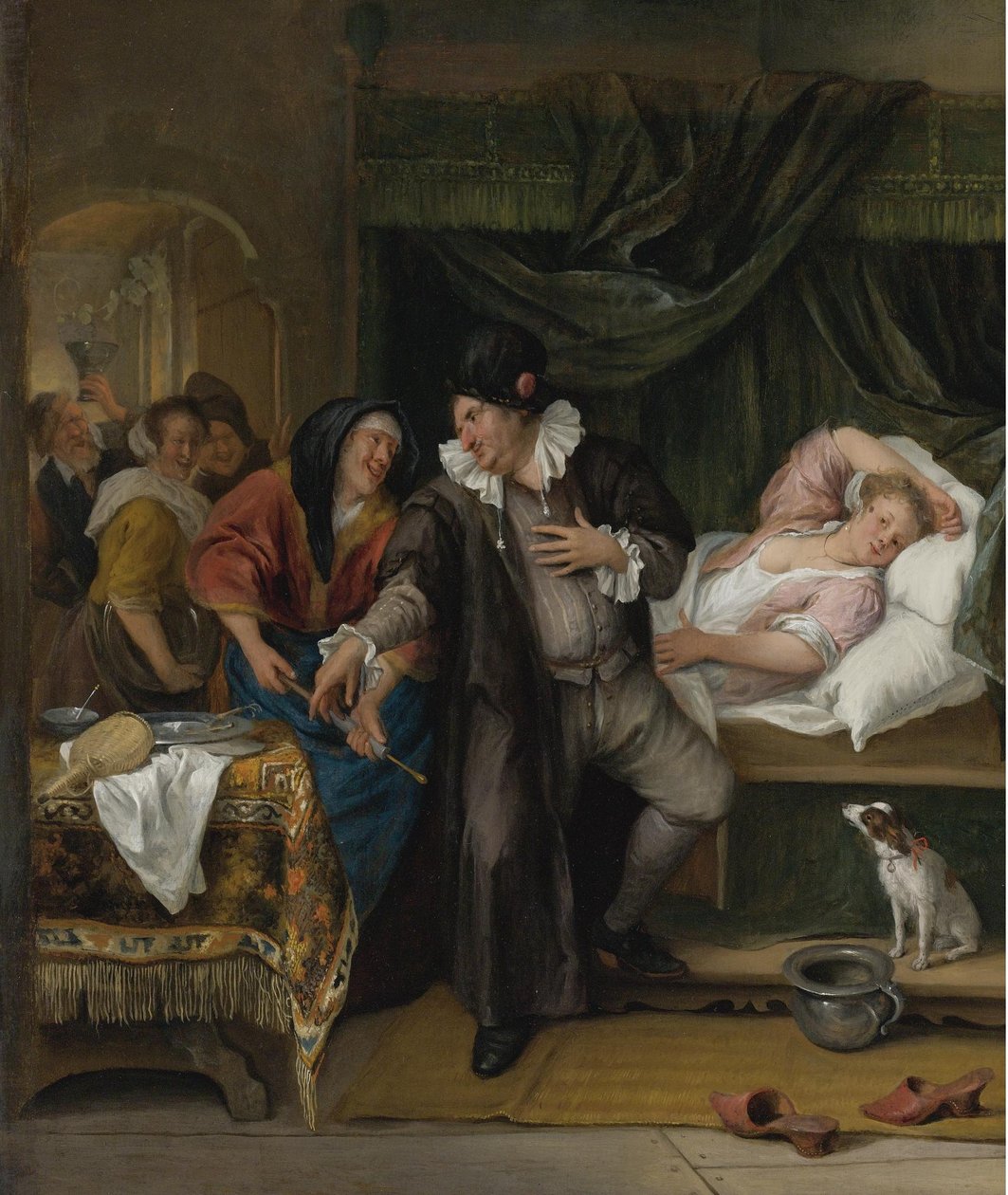 Lääkärin käynti tekijältä Jan Steen