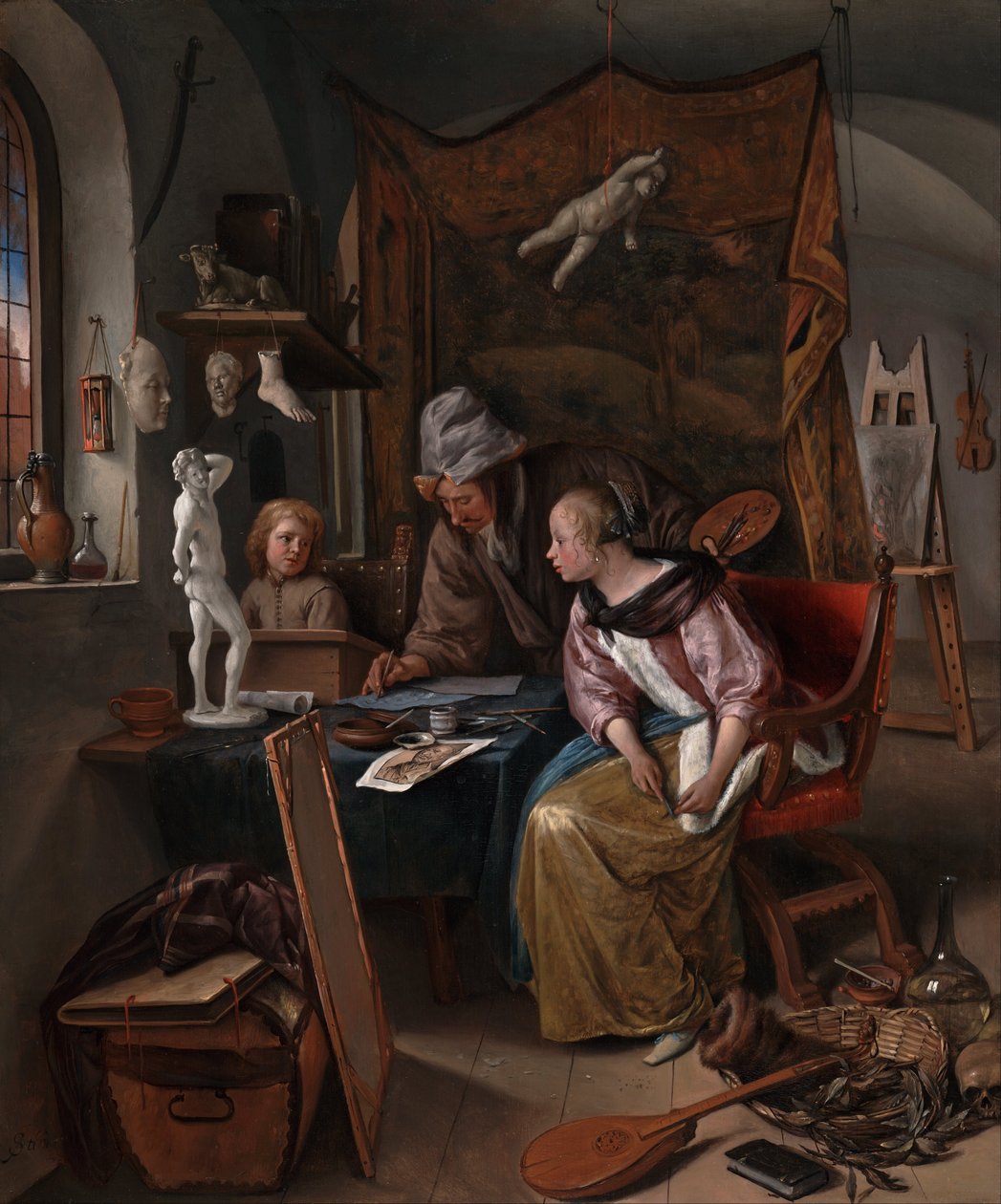 Piirustustunti tekijältä Jan Steen