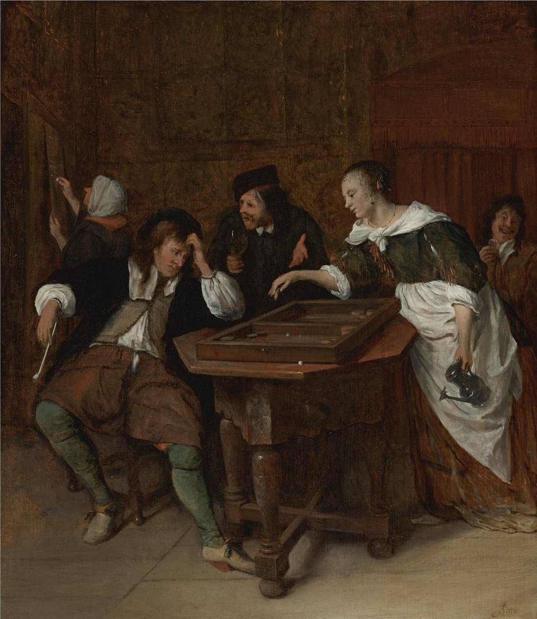 Tric-Trac-soittajat tekijältä Jan Steen