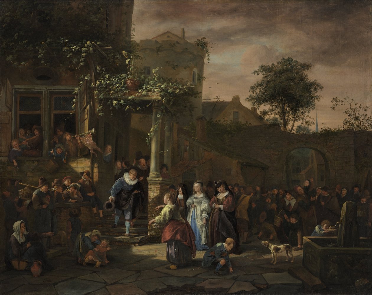 Kylän häät tekijältä Jan Steen