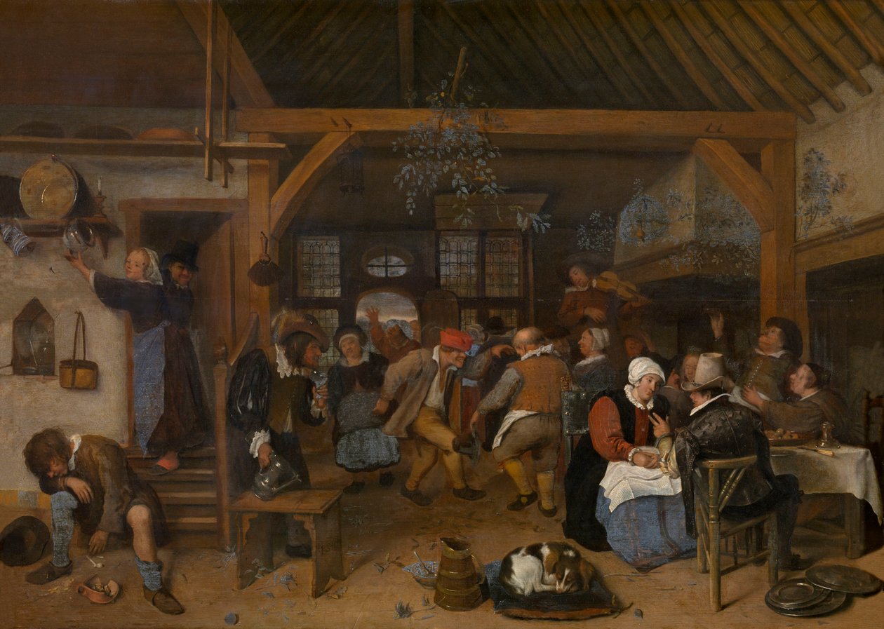 Hääjuhla tekijältä Jan Steen
