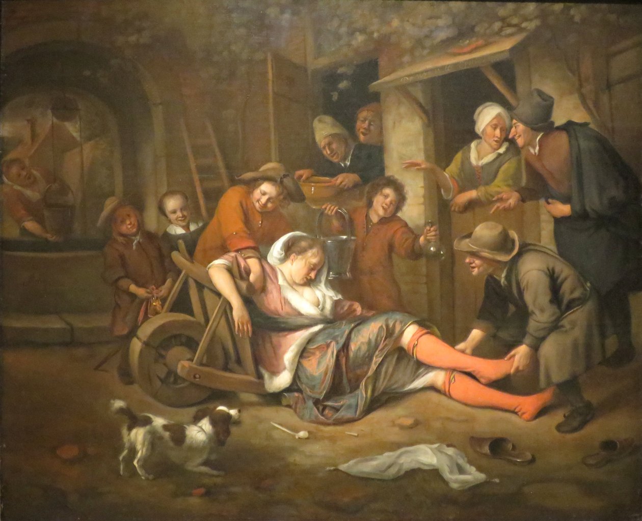 Viini on pilkkaaja tekijältä Jan Steen