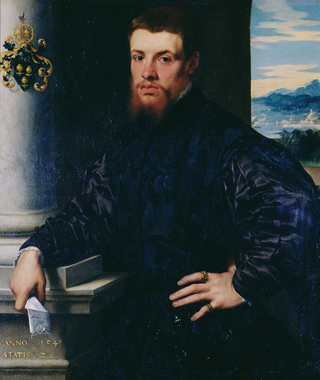 Melchior of Brauweiler (1515-69) 1540 tekijältä Jan Stephen van Calcar