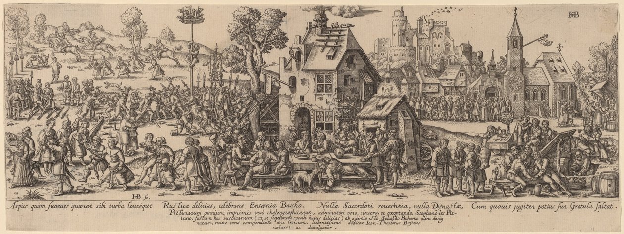 Maamessut tekijältä Jan Theodor de Bry after Sebald Beham