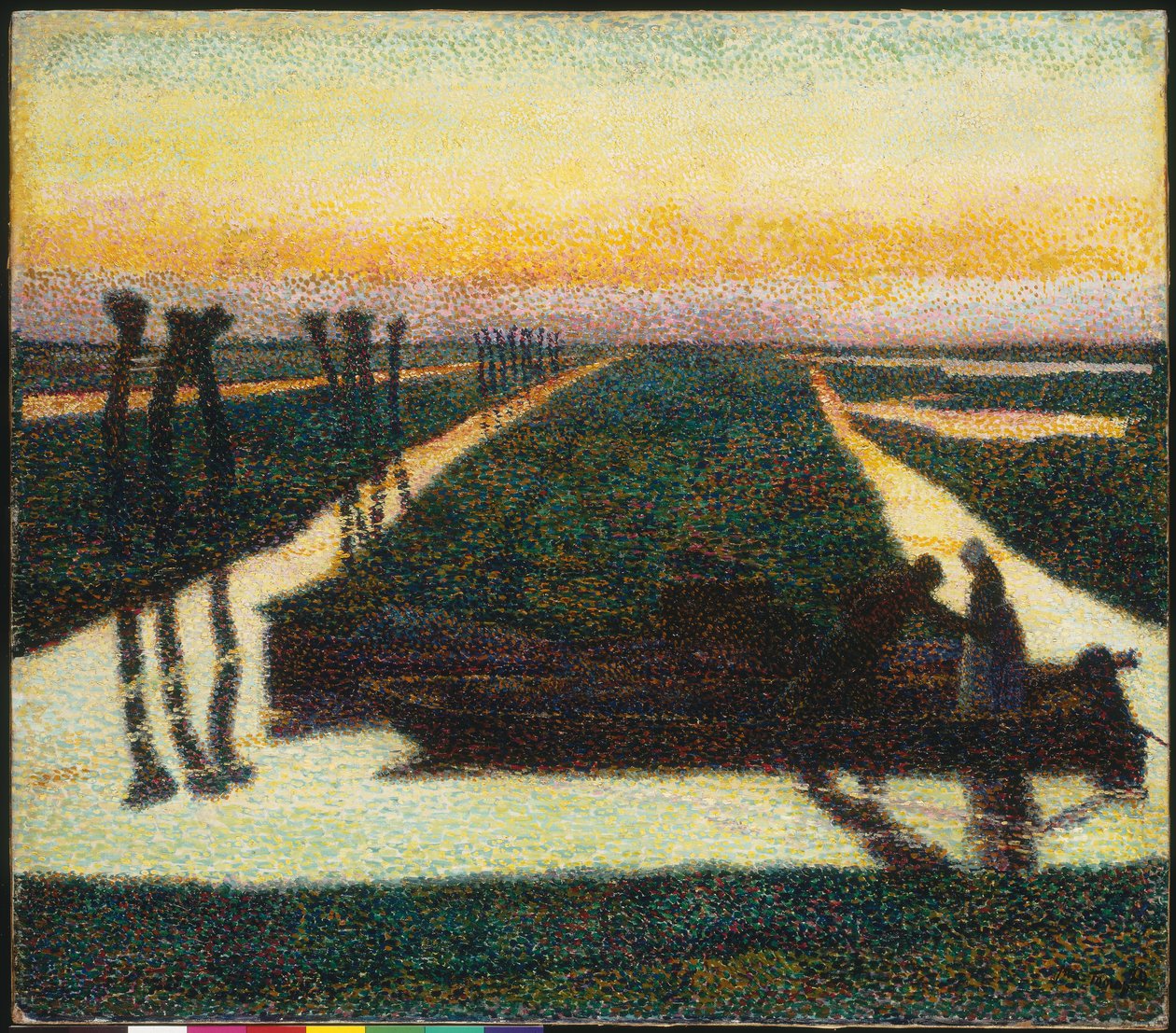 Pants In Waterland (öljy kankaalle) tekijältä Jan Toorop