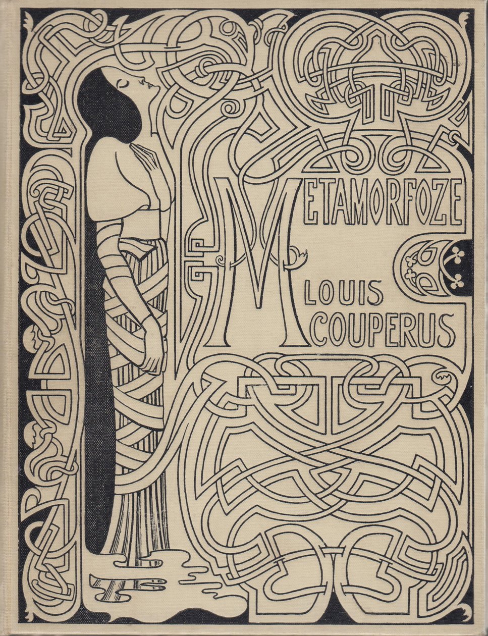 Kannen suunnittelu Metamorfoze, Louis Couperus, 1897. tekijältä Jan Toorop