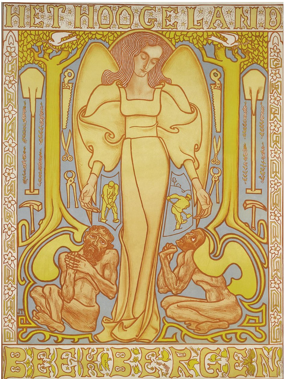 Hoogeland Beekbergen, 1896 tekijältä Jan Toorop