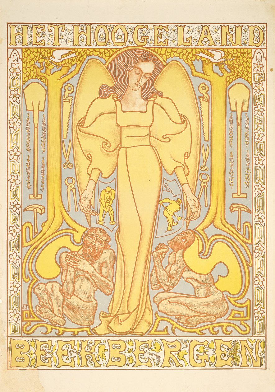 Hoogeland, Beekbergen, 1896 tekijältä Jan Toorop