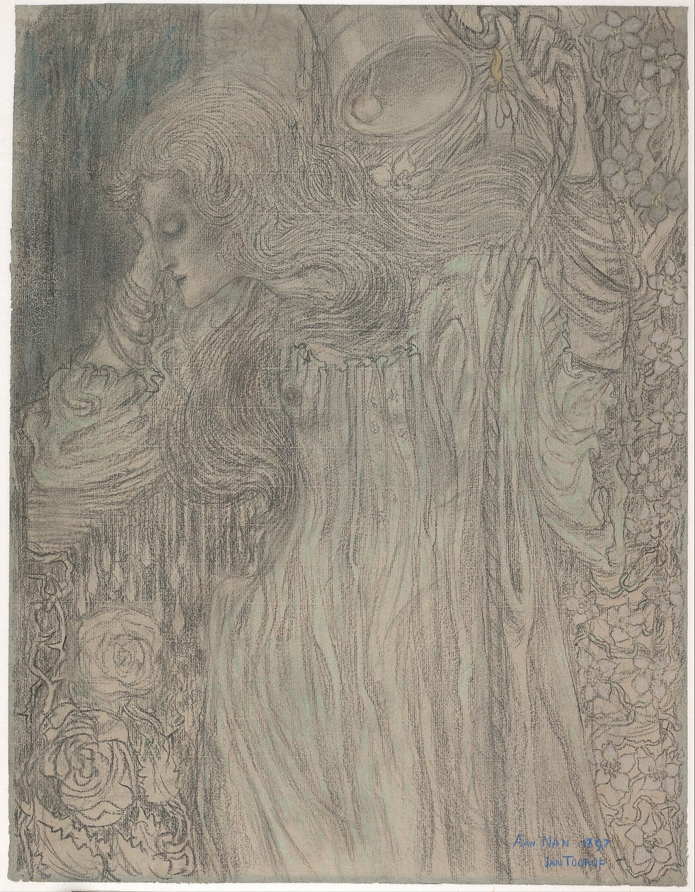 Unelmoija, 1897 tekijältä Jan Toorop