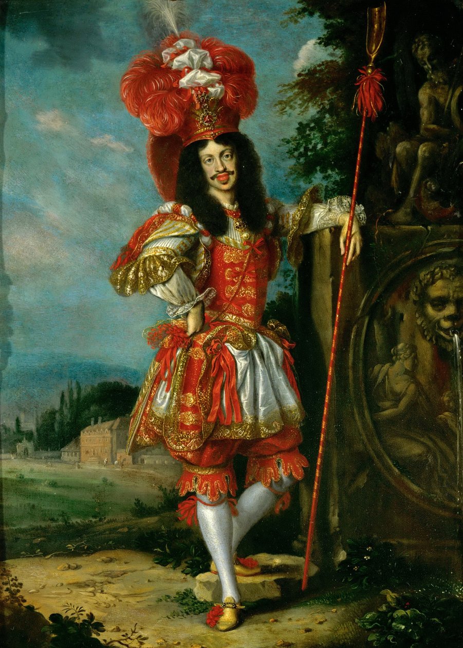 Keisari Leopold I 1640-1705 teatteriasussa, 1667 tekijältä Jan Thomas
