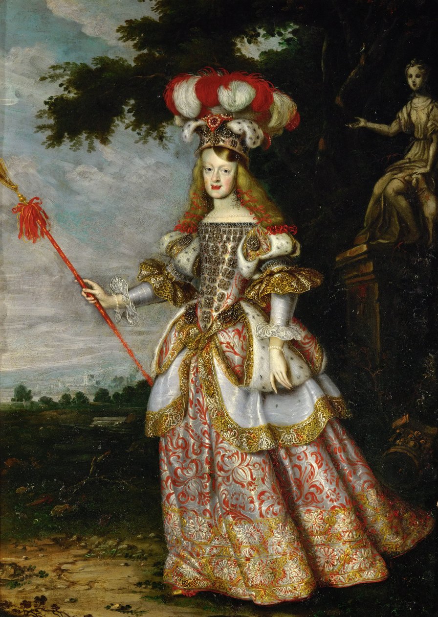 Margarita Teresa, Espanjan Infanta 1651-1673, teatteriasussa, 1667 tekijältä Jan Thomas