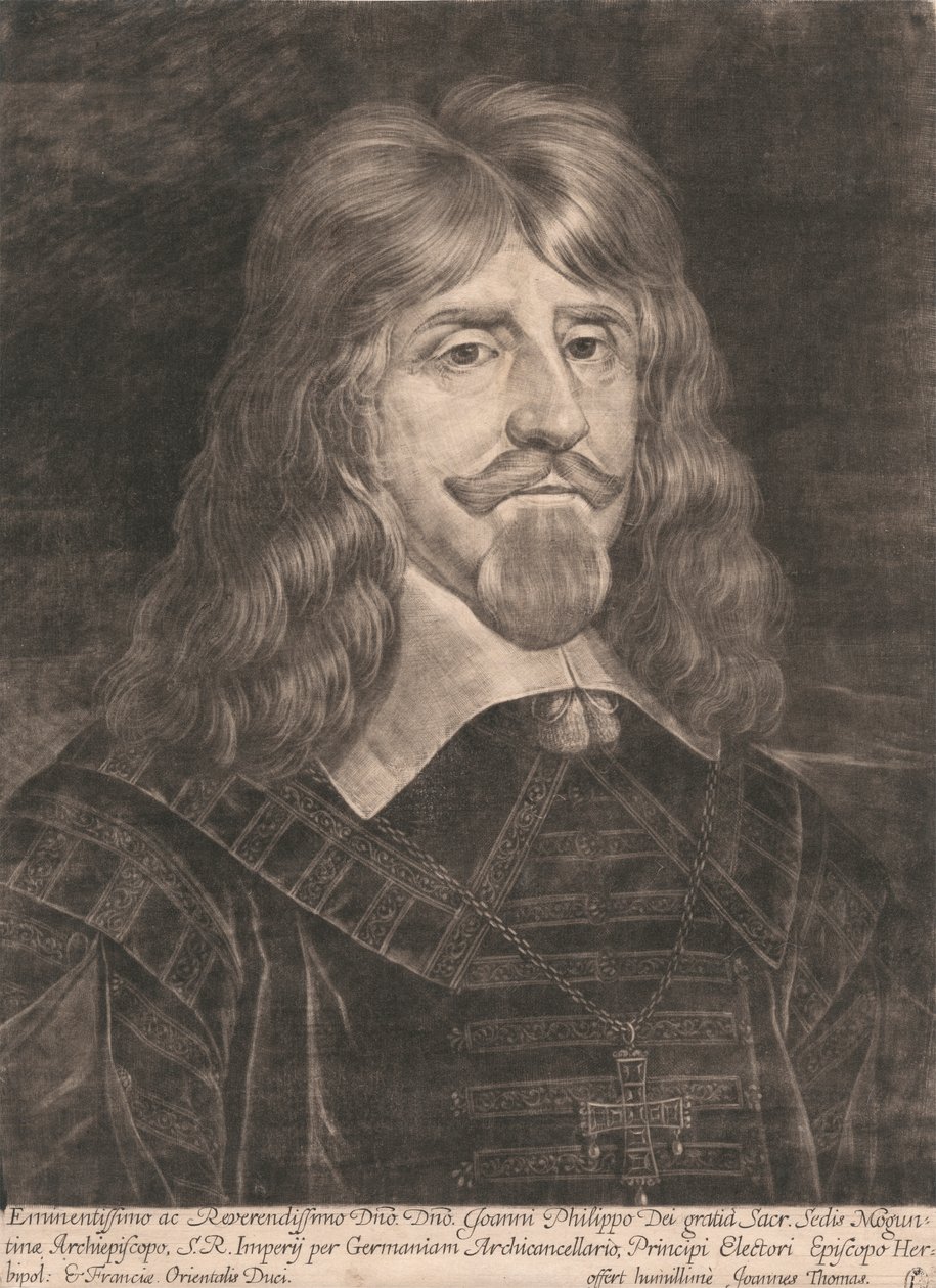 Johannes Philipp von Schönborn tekijältä Jan Thomas of Ypres
