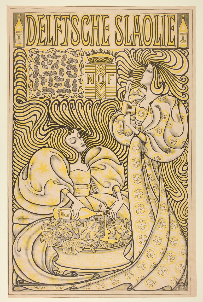 Delft-salaattiöljy (Delft-salaattiöljy) tekijältä Jan Toorop