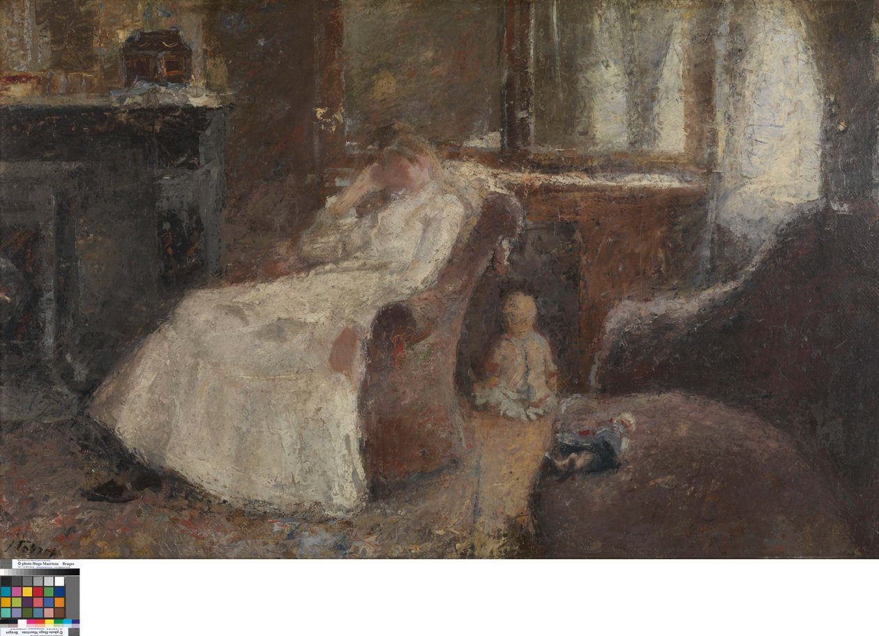 Hollanti: Annie Hall Lissadellissa, Kenley Woman_in_White tekijältä Jan Toorop