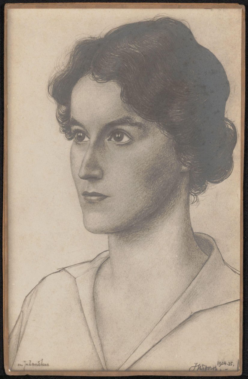 Kuvakopio Jenny Kraftille tekijältä Jan Toorop