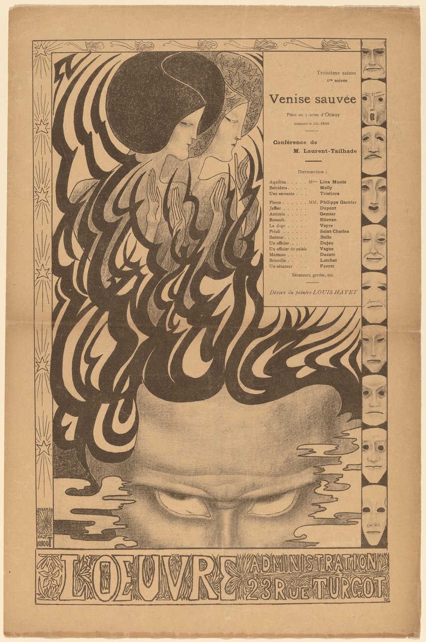 Venetsia pelastettu (Venetsia säilynyt) tekijältä Jan Toorop