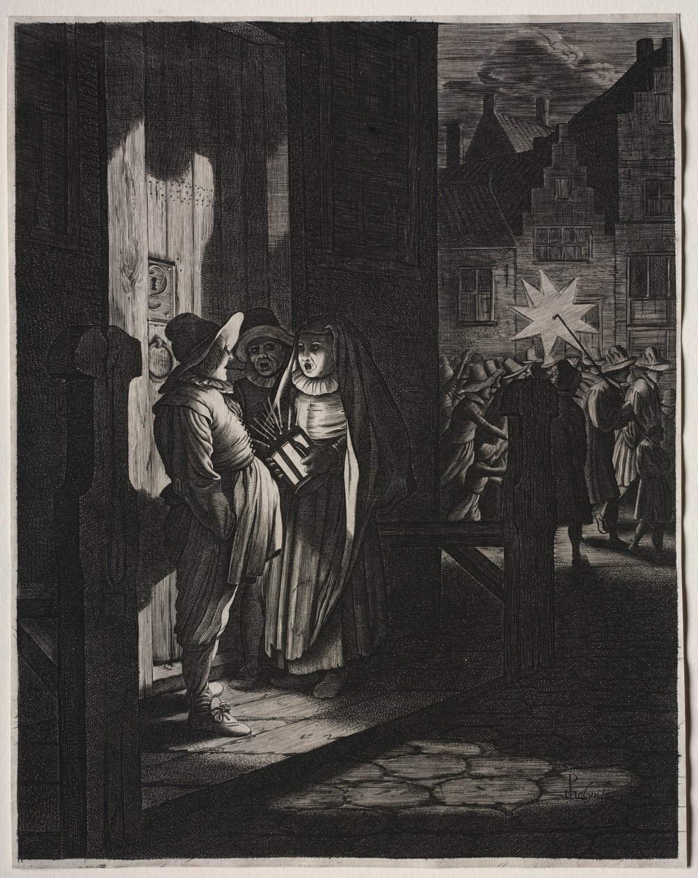 Kuninkaiden tähti, Yöpala, 1630. tekijältä Jan Van de Velde