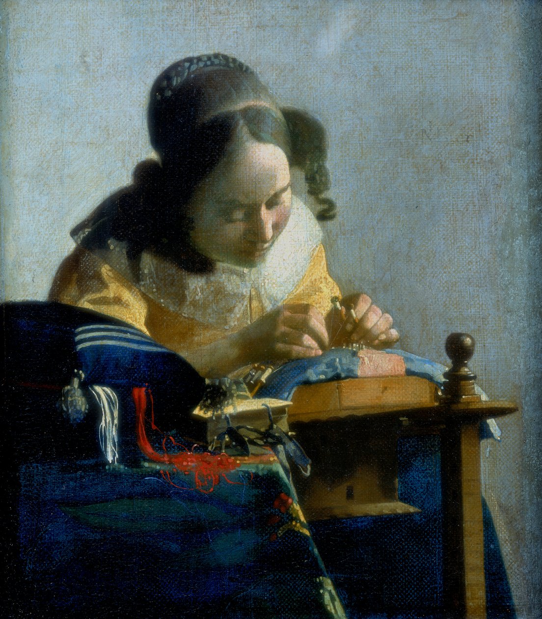 Pitsikone, c1664 tekijältä Jan Vermeer van Delft
