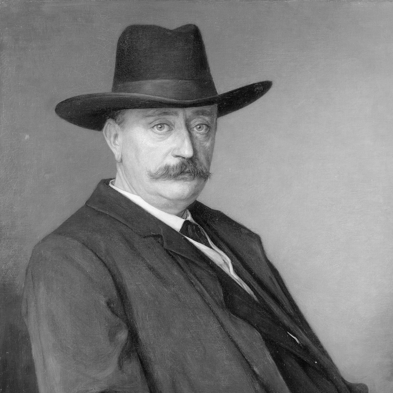 Johannes Martinus Messchaert (1857-1922). Laulaja ja laulunopettaja tekijältä Jan Veth (signed by artist)