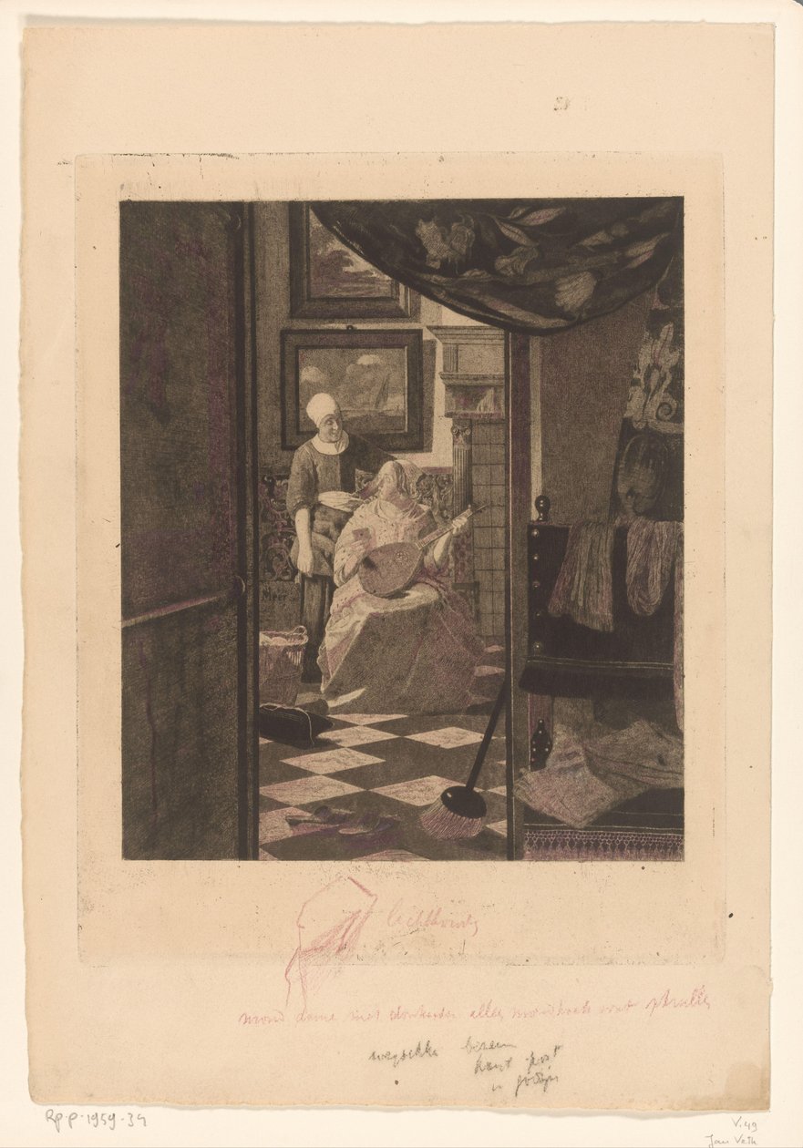 The Love Letter (alkuperäinen nimi) tekijältä Jan Veth