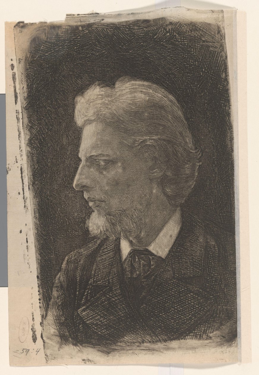 Jacques Perkin muotokuva tekijältä Jan Veth