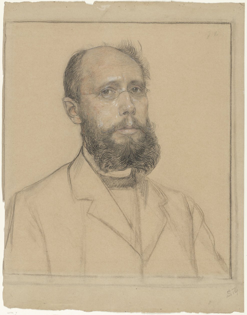 Samuel Mullerin muotokuva tekijältä Jan Veth